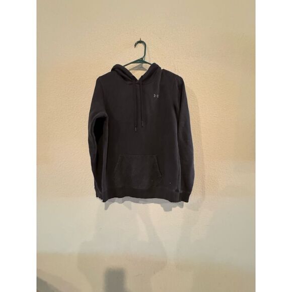 Under Armor Men's Size Small Athletic Pullover Hooded Sweatshirt Black - Picture 1 of 4